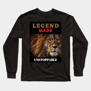 LION MADE UNSTOPPABLE Long Sleeve T-Shirt